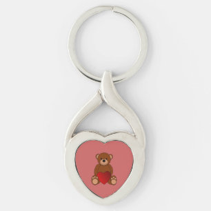 Teddy Love Key Ring