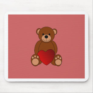 Teddy Love Mouse Mat