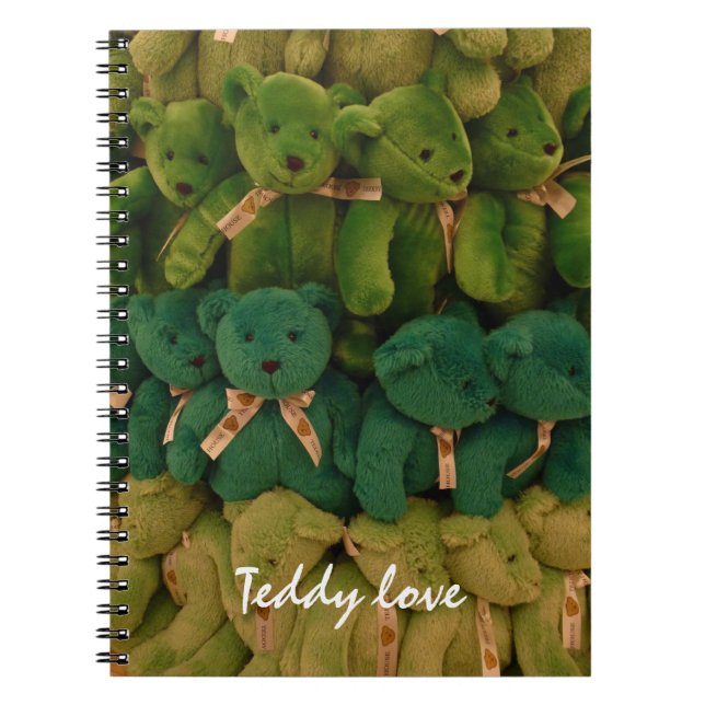 teddy love notebook (Front)