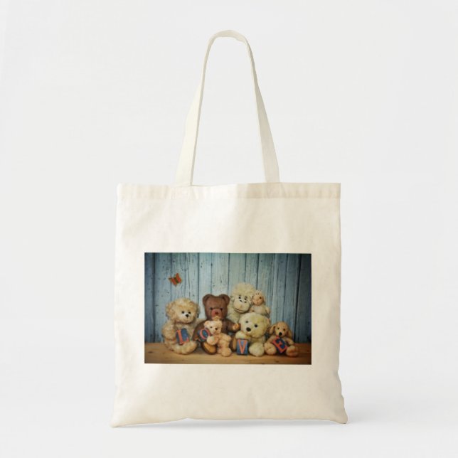 Teddy mit Freunde Tote Bag (Front)