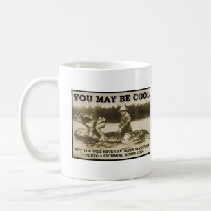 Teddy on a Moose Funny Mug