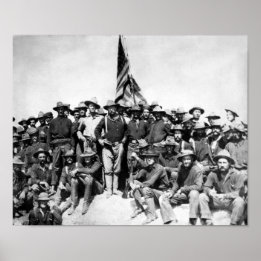 Teddy Roosevelt And The Rough Riders Poster