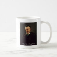 Teddy Roosevelt "Believe In Self" Quote Gifts/Tees