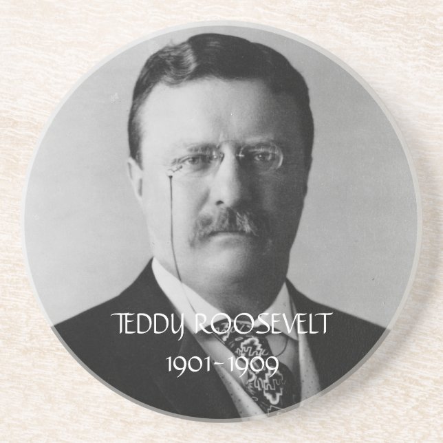 Teddy Roosevelt Coaster (Front)
