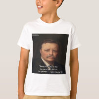 Teddy Roosevelt "Feet On Ground" Wisdom Quote Gift