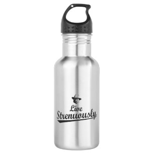 Teddy Roosevelt Live Strenuously 532 Ml Water Bottle