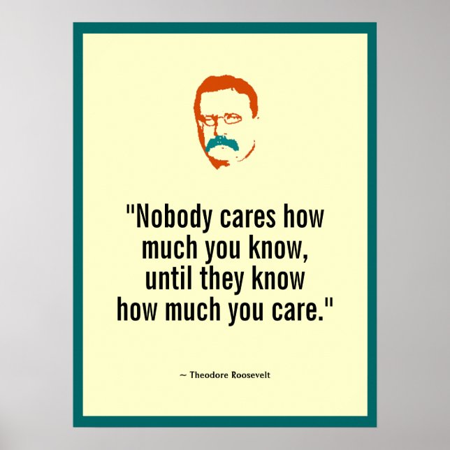 Teddy Roosevelt Poster (Front)