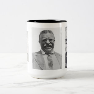 Teddy Roosevelt's Life Two-Tone Coffee Mug
