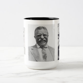 Teddy Roosevelt's Life Two-Tone Coffee Mug