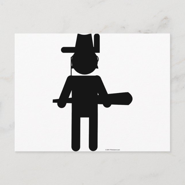 Teddy Roosvelt Postcard (Front)