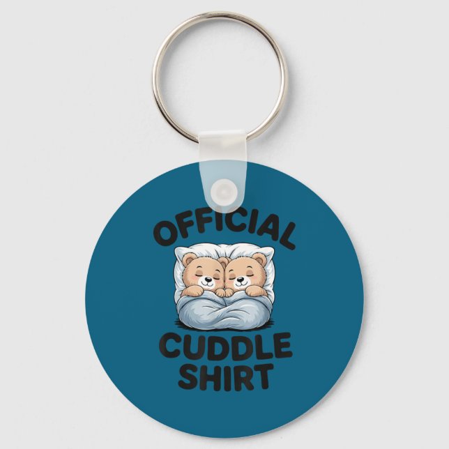 Teddy Sleepwear Bear Official Cuddle Key Ring (Front)