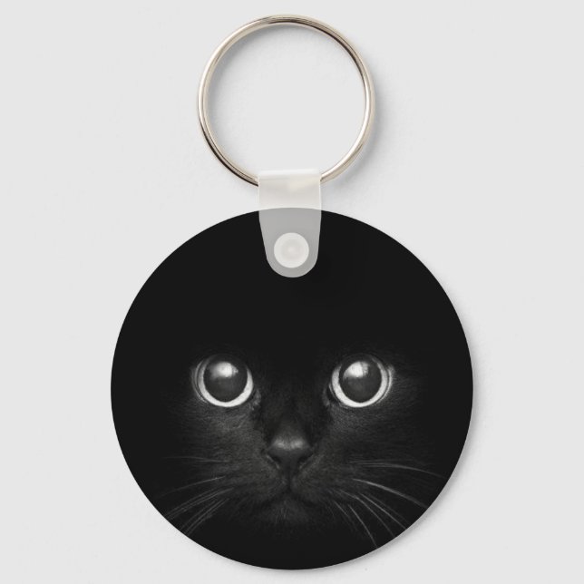 Teddy the Cat Key Ring (Front)