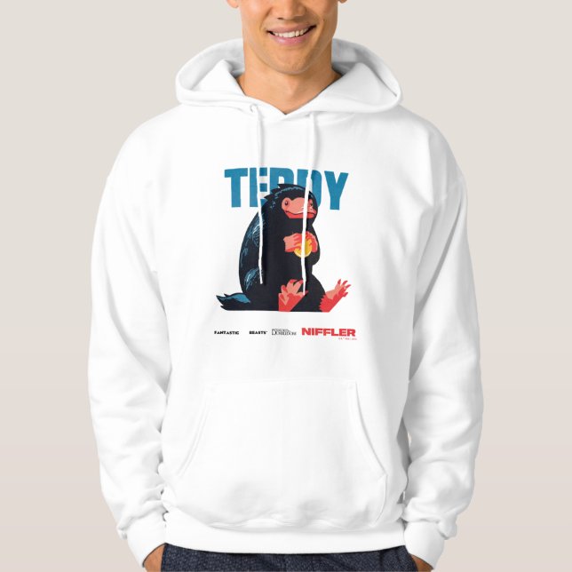Teddy Vintage Graphic Hoodie (Front)