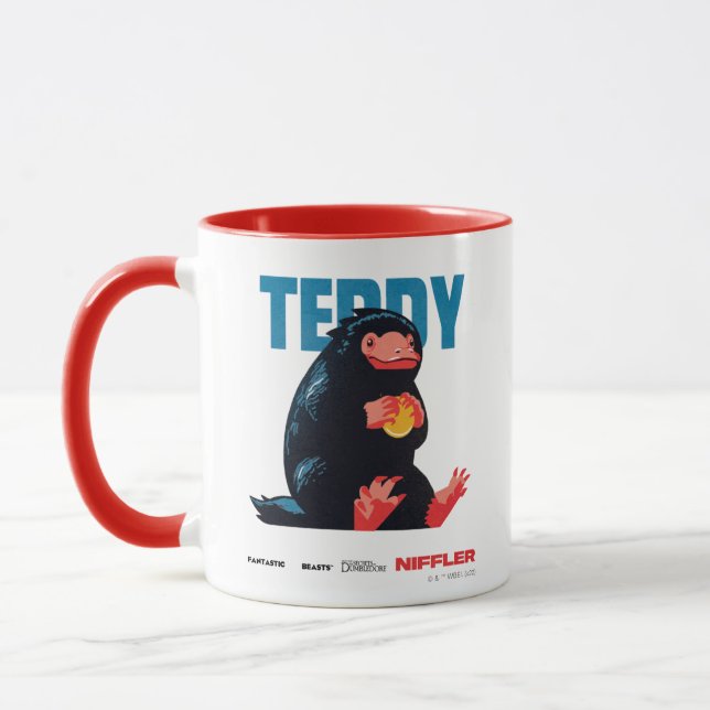 Teddy Vintage Graphic Mug (Left)