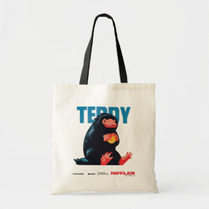 Teddy Vintage Graphic Tote Bag