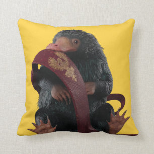 Teddy With Tie Graphic Cushion