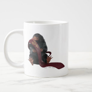 Teddy With Tie Graphic Large Coffee Mug