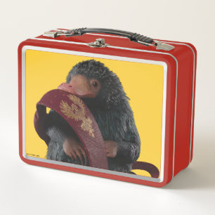 Teddy With Tie Graphic Metal Lunch Box