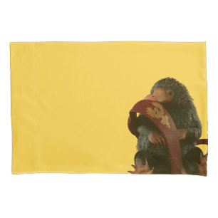 Teddy With Tie Graphic Pillowcase