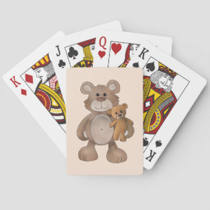 Teddybär Playing Cards