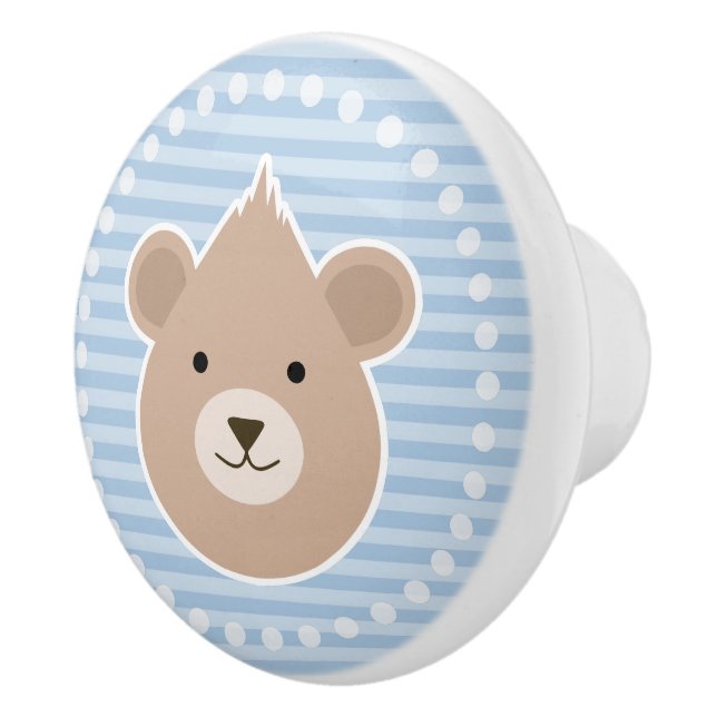 Teddybear Ceramic Knob (Right)