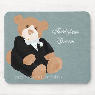 Teddybear GroomMousepad Mouse Mat