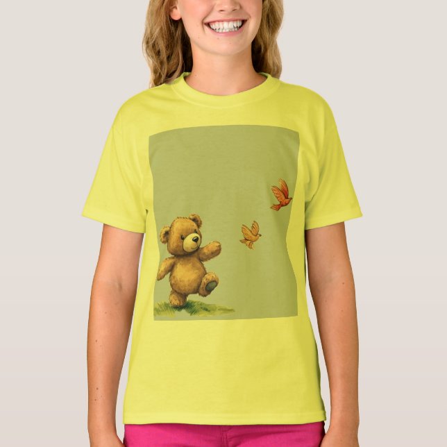 TEDDYBEAR WALKING Tote T-Shirt (Front)