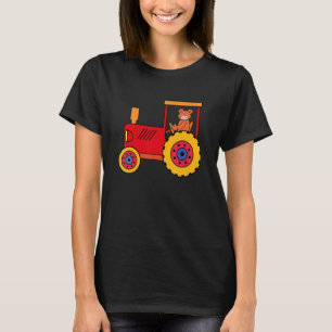 Teddybear wants to drive tractor agriculture farm T-Shirt