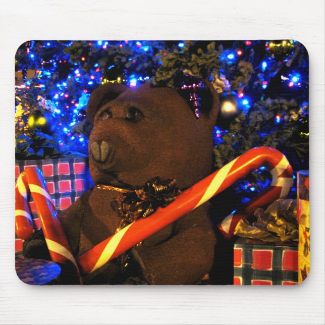 Teddys Christmas I Mouse Mat (Front)