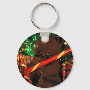 Teddys Christmas II Key Ring