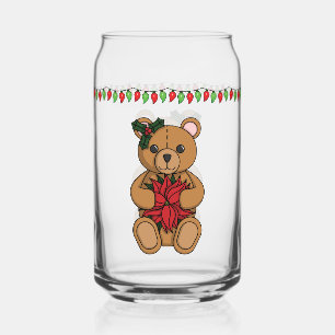 Teddy's Gift Can Glass
