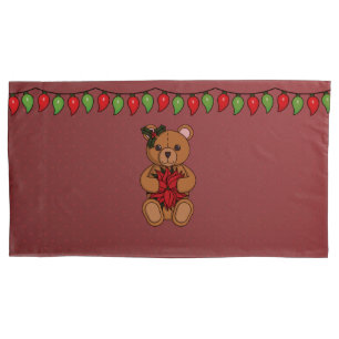 Teddy's Gift Pillowcase
