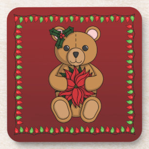 Teddy's Gift Square Coaster