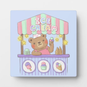 Teddy's Ice Cream Parlor Plaque