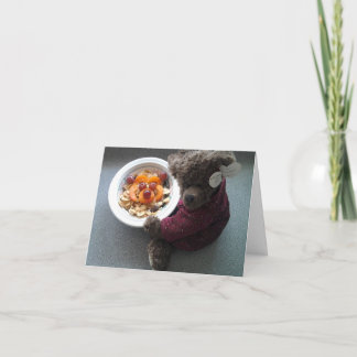 Teddy's Portrait Card