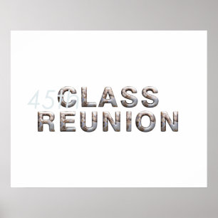 TEE 45th Class Reunion Poster