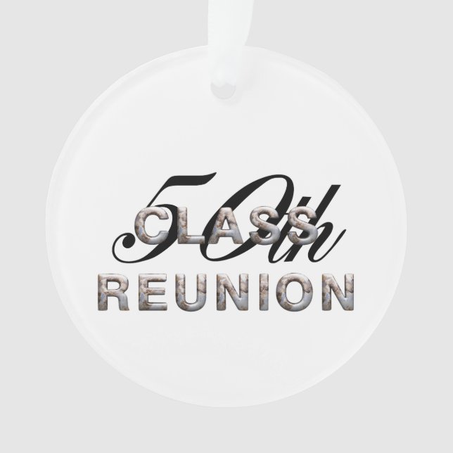TEE 50th Class Reunion Ornament (Front)