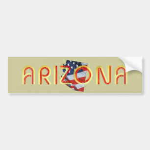 TEE Arizona Patriot Bumper Sticker