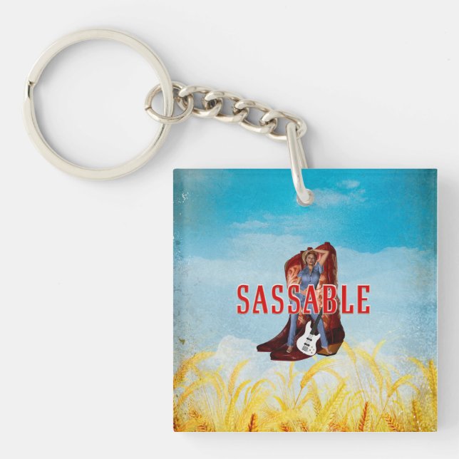TEE Be Sassable Key Ring (Front)