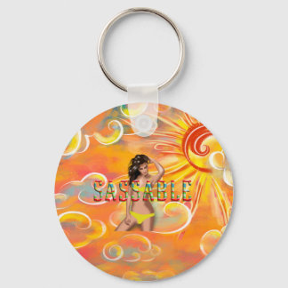 TEE Be Sassable Key Ring