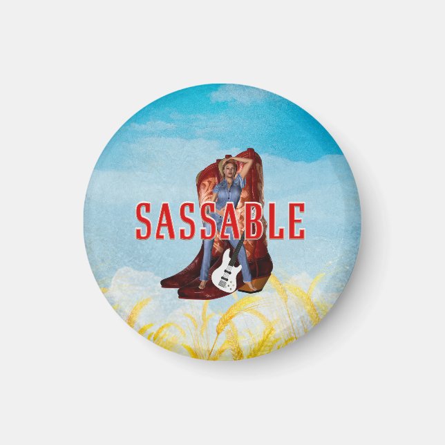 TEE Be Sassable Magnet (Front)