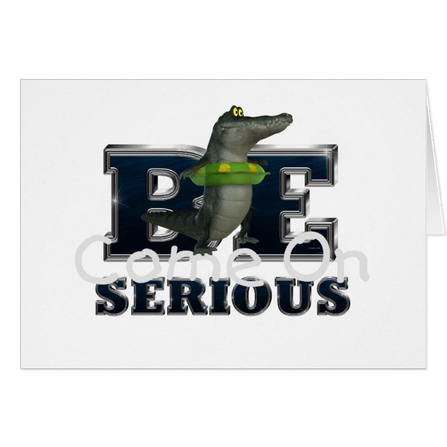 TEE Be Serious (Front Horizontal)