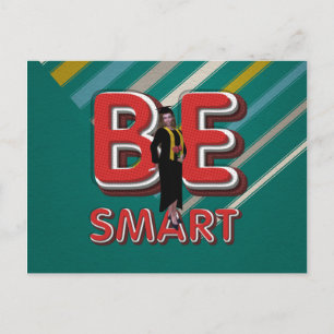 TEE Be Smart Postcard