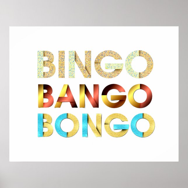 TEE Bingo Bango Bongo Poster (Front)
