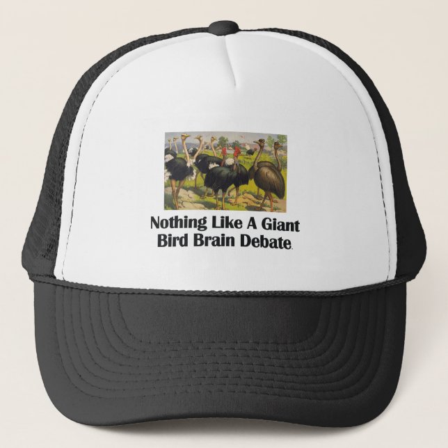 TEE Bird Talk Trucker Hat (Front)