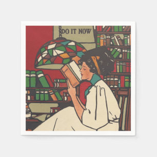 TEE Book Worm Napkin