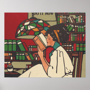 TEE Book Worm Poster