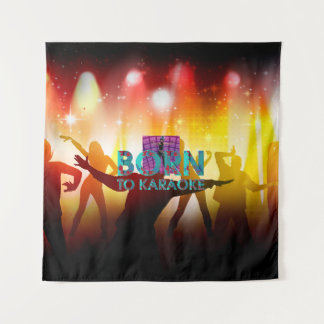 TEE Born to Karaoke Tapestry