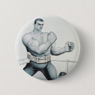 TEE Boxing 6 Cm Round Badge