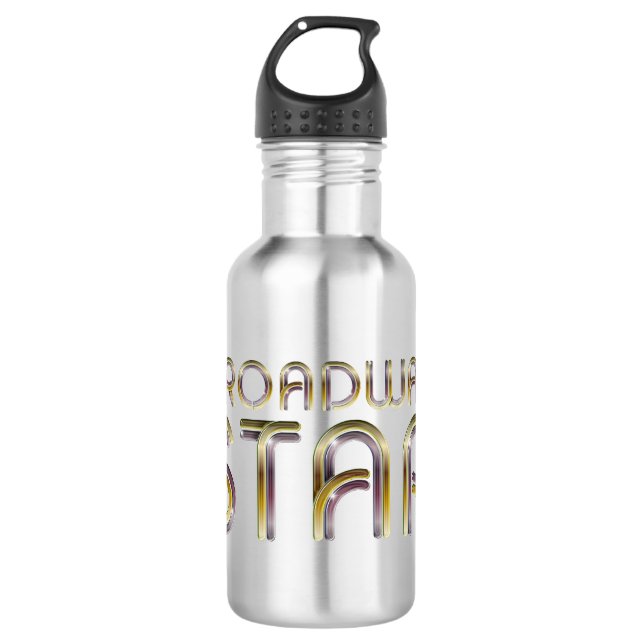 TEE Broadway Star 710 Ml Water Bottle (Front)